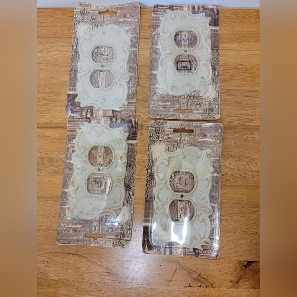 Outlet Switchplate Cover Simon Scott for Everest Ornate French Shabby Chic Decor - Picture 3 of 3